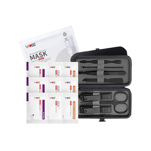 Manicure set + 9pc sachets + Momo Mask