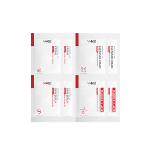 » FREE GIFT - 8pc Sachet [Cream 1.5ml x2, Cleanser 1.5ml x2, Serum 1.5ml x2, Mandelic Cleanser 1.5ml x2) (100% off)