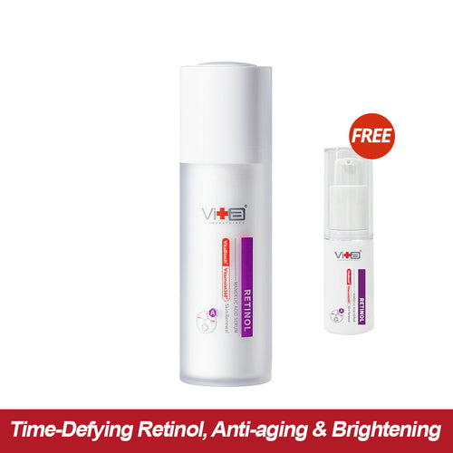 Swissvita Retinol Mandelic Acid Serum 30ml, [FREE] Retinol Mandelic Acid Serum 10ml